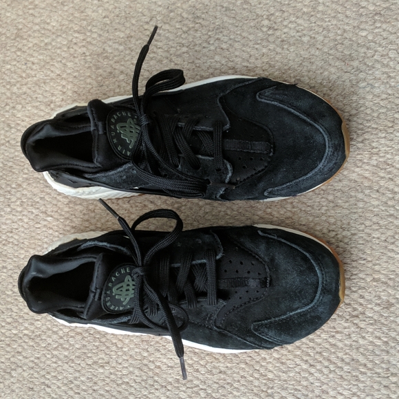 Nike AA0524-001 Air Huarache Run SD black suede - Picture 3 of 7